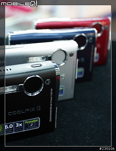 [分享]流線時尚Nikon Coolpix S6登場~!