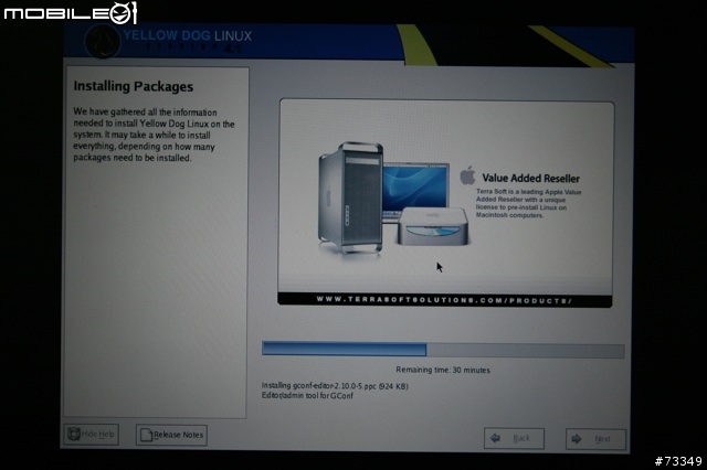 [經驗分享] Linux on PowerBook G4 17''   （圖出沒注意~）