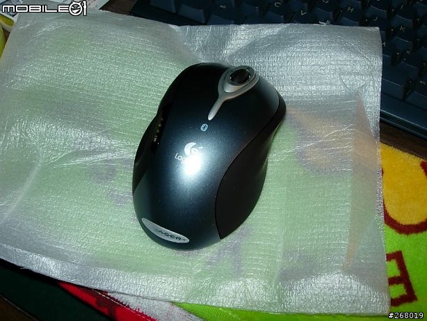 剛buy的logitech 藍牙無綫鍵鼠套裝mx5000～圖賞～～～～～