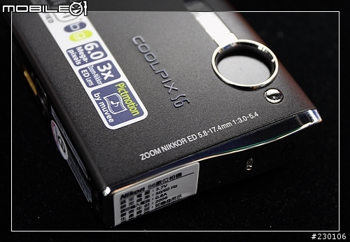 [分享]流線時尚Nikon Coolpix S6登場~!