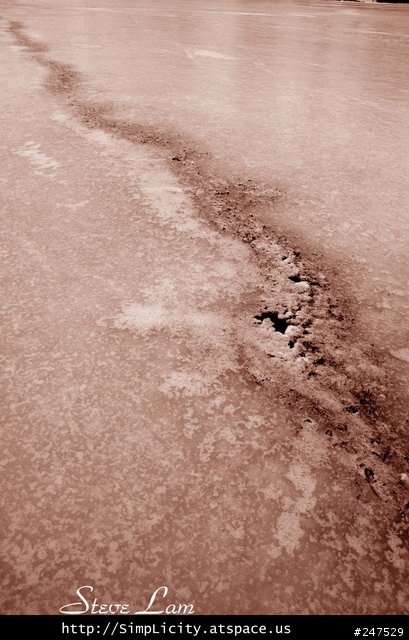 日落冰湖 - Sunset upon a Frozen Pond