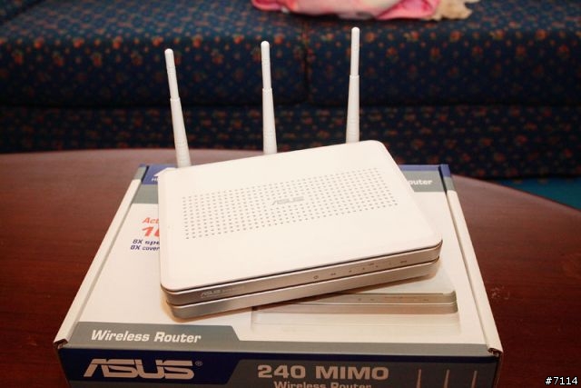 [簡單心得]華碩 WL-566gM MIMO 無線路由器高速連線初體驗(增加802.11g模式測試）