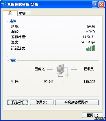 [簡單心得]華碩 WL-566gM MIMO 無線路由器高速連線初體驗(增加802.11g模式測試）