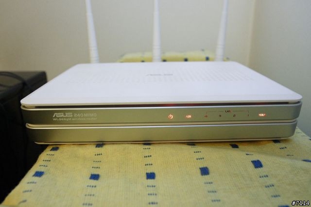 [簡單心得]華碩 WL-566gM MIMO 無線路由器高速連線初體驗(增加802.11g模式測試）