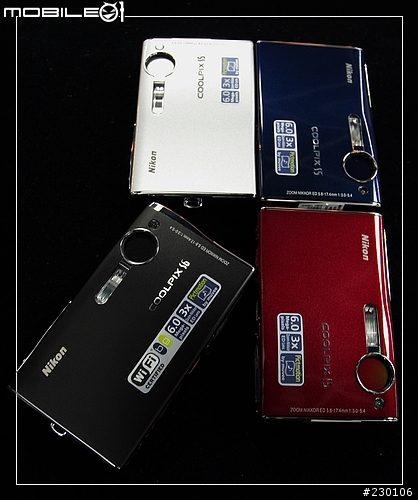 [分享]流線時尚Nikon Coolpix S6登場~!