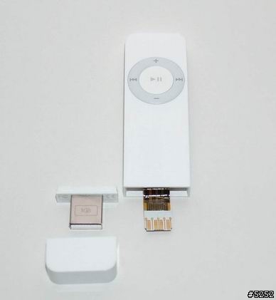 怎麼會這樣...我的shuffle脫肛了....