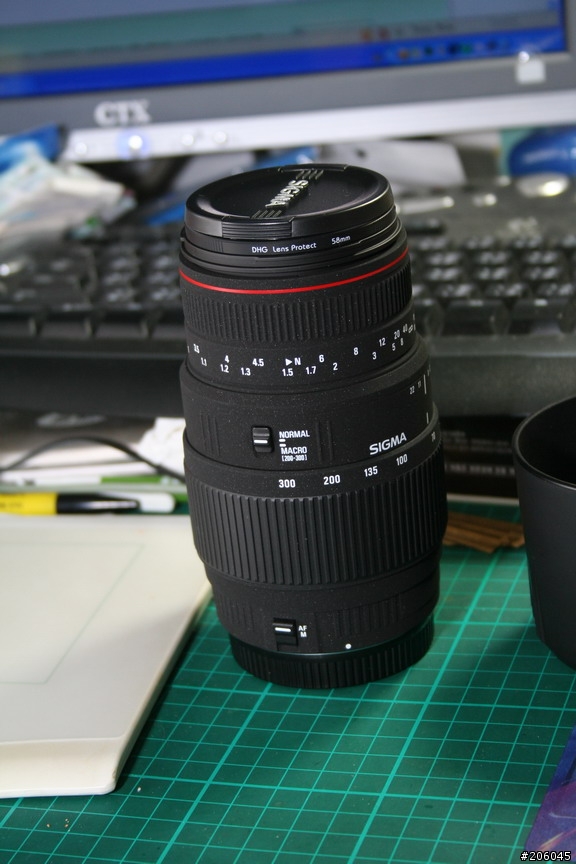 [不負責分享]SIGMA 70-300mm f/4-5.6 APO DG for CANON 全焦段MACRO開啟