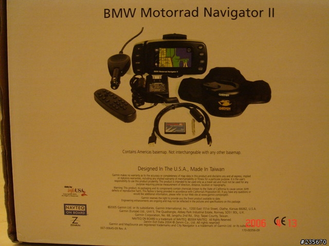 GARMIN 的BMW機車導航BMW Motorrad Navigator II(我只有盒子,但還是分享一下)