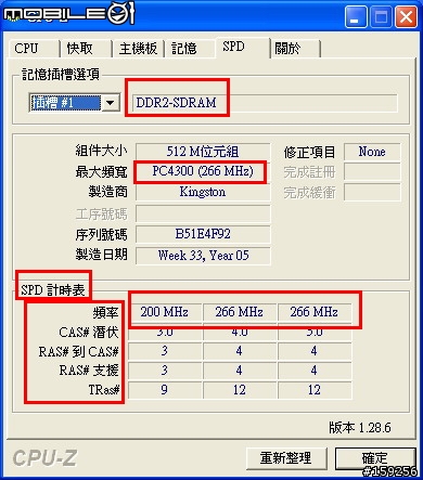 [求助]想升級一下記憶體(用CUP-Z看一下有附圖)想了解要買哪一種的