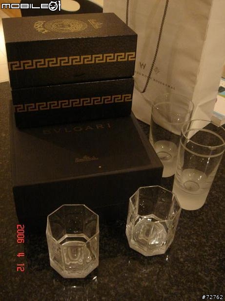 BVLGARI水杯 + VERSACE威士忌杯 特價入手! [Rosenthal代工]