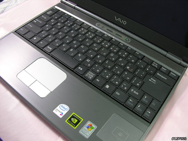 SONY VAIO SZ系列鍵盤部份的配置