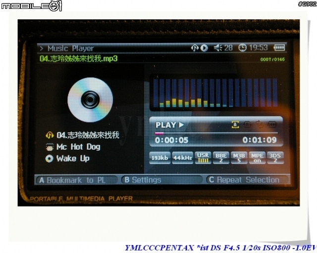 [分享]PMP的王者, iAudio A2 開箱ok-韌體升級ok-OTG測試ok-LCD輸出測試ok-新增簡單錄音/影介紹!