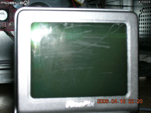 富士牌m603LCD變成這樣