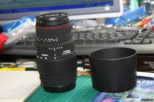 [不負責分享]SIGMA 70-300mm f/4-5.6 APO DG for CANON 全焦段MACRO開啟