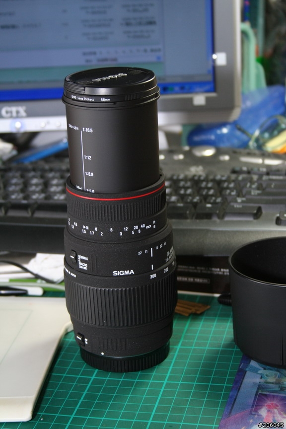 [不負責分享]SIGMA 70-300mm f/4-5.6 APO DG for CANON 全焦段MACRO開啟