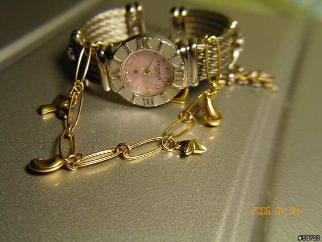 誰能抗拒幸福的感覺 Tiffany迴紋針造型18K金 手鍊 (圖很多, 過程曲折)
