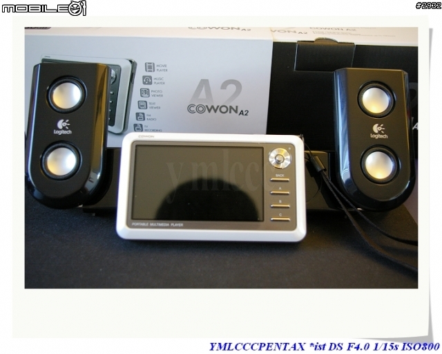 [分享]PMP的王者, iAudio A2 開箱ok-韌體升級ok-OTG測試ok-LCD輸出測試ok-新增簡單錄音/影介紹!