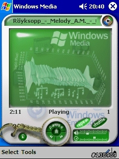 ＷindowsＭediaPlayer面板
