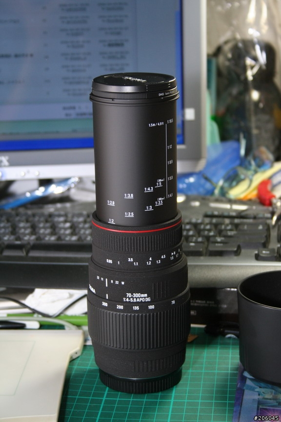 [不負責分享]SIGMA 70-300mm f/4-5.6 APO DG for CANON 全焦段MACRO開啟