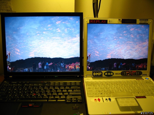[分享] IBM T43 14.1" SXGA+ 1400x1050 LCD 換裝記