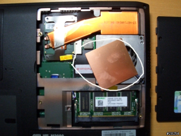 [請益]ASUS M24c6很怪的風扇口問題(有拆解圖)