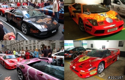 跑車.....很多跑車.....[倫敦]