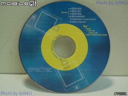 [分享] Spectec SDIO Video-out Card 硬體介紹篇