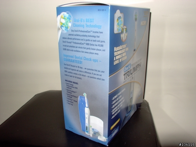 [分享] 德國百靈歐樂B數位極淨頂極電動牙刷  Oral-B® Triumph™ ProfessionalCare™ 9000
