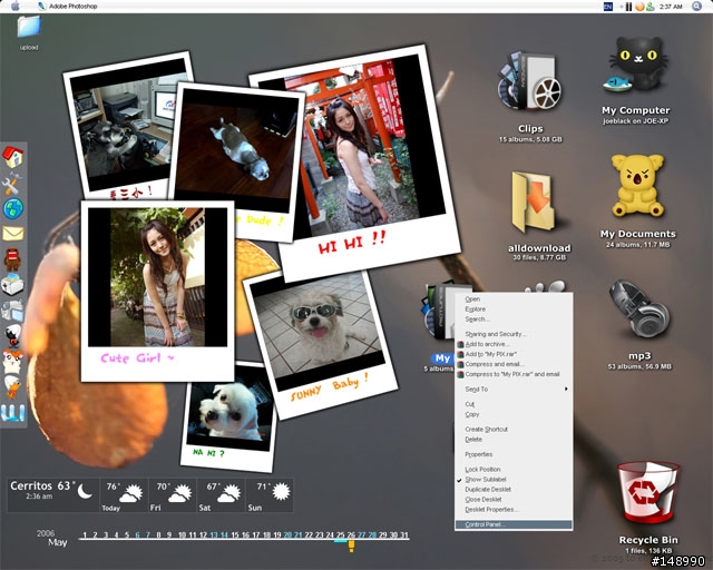 [分享] 羨慕蘋果專用的PhotoDesktop嗎? 試試 Foto Desktop Update (6/5/06)