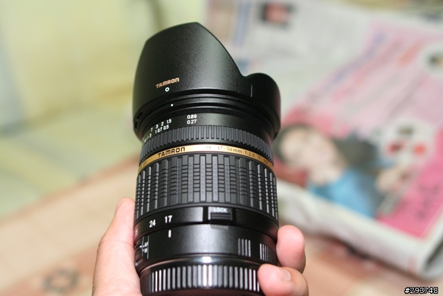 新入手好鏡~Tamron 17-50mm F/2.8 XR~簡易開箱~希望有買的大家來分享一下