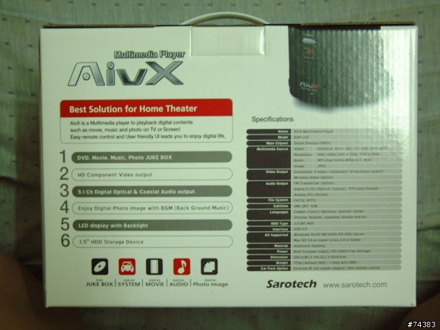 （分享） 換裝後包裝著一棵純真的心 AivX 3.5"新機種 DVP-370A檔播放機