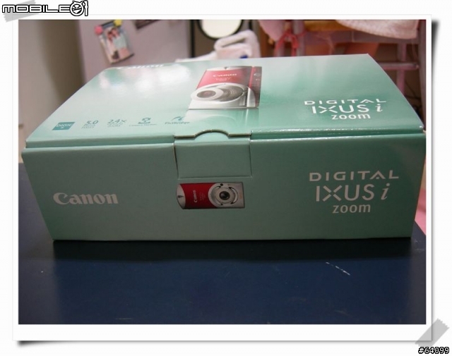 [分享]嬌小玲瓏的Canon IXUS i Zoom(貴妃紅款).