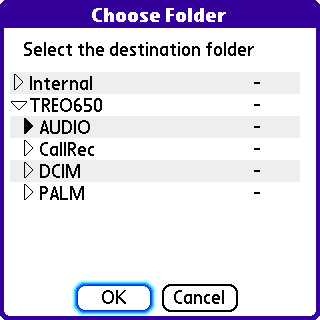 [Palm 教學] 免費的檔案管理工具 - FileZ (28)