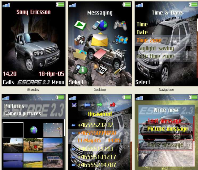 [w900i] ESCAPE 2.3L
