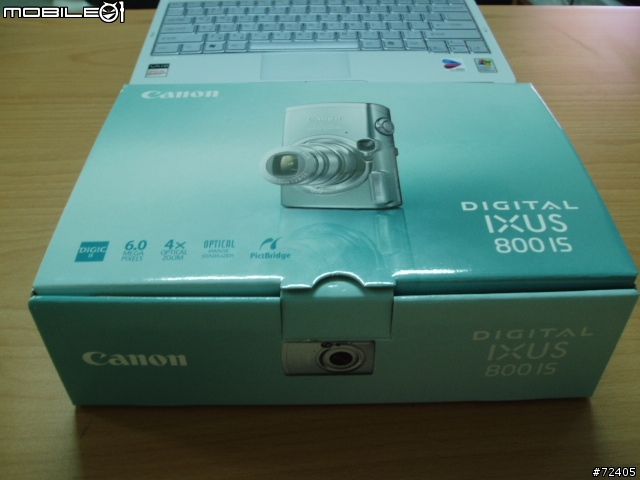 Canon IXUS 800IS入手報告