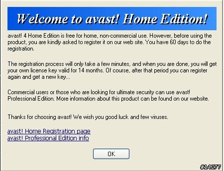 [分享]免費的防毒軟體avast home edition及防毒觀念的分享