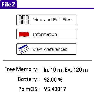 [Palm 教學] 免費的檔案管理工具 - FileZ (28)