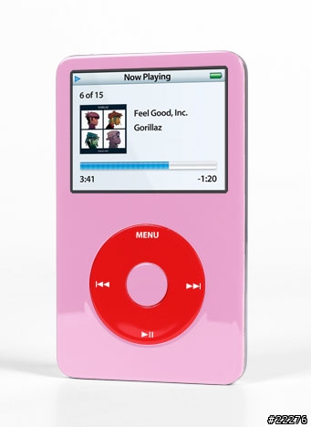 [請教]何種顏色的ipod video 女生比較喜歡？