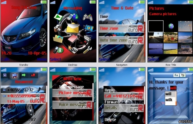 [W900i] Honda (本田) 三重炮!!!