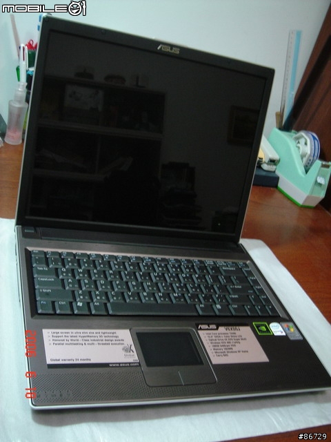 [分享] ASUS V6XT24DD 頂級筆電開箱報告 ＋ 測試報告