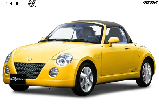 全世界最小的硬頂敞篷車-Copen