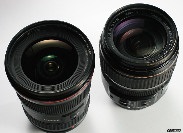 EF 17-85mm f4-5.6 IS 挑戰 EF 17-40mm F4L