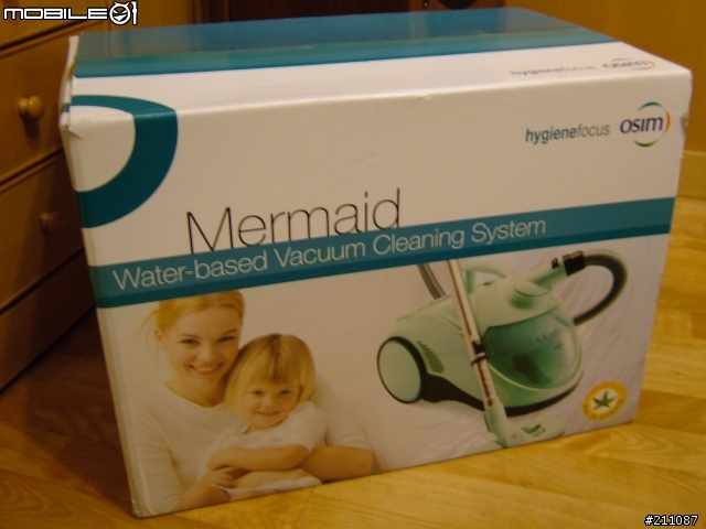 [分享]OSIM Mermaid 水潔玲靈乾濕兩用真空吸塵器(上)