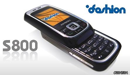 [分享]窮苦人家的新玩具~~fashion~S800~風尚行動電話(冷門到連比價王都查不到)