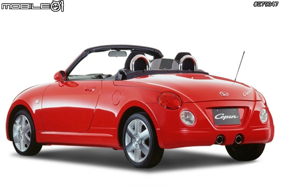 全世界最小的硬頂敞篷車-Copen