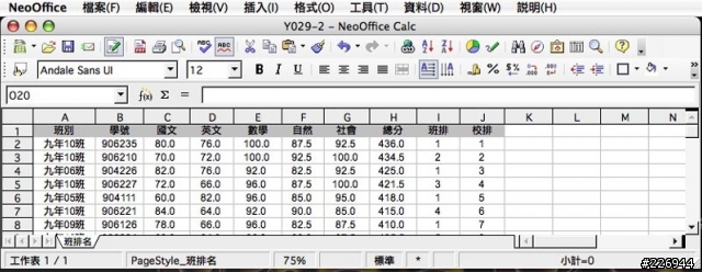 【分享】除了MS-Office你還有其他的選擇:NeoOffice for OSX