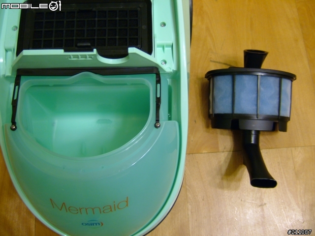 [分享]OSIM Mermaid 水潔玲靈乾濕兩用真空吸塵器(上)