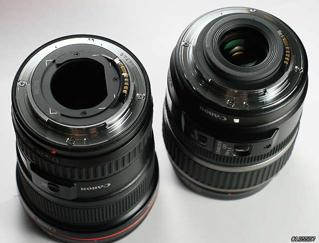 EF 17-85mm f4-5.6 IS 挑戰 EF 17-40mm F4L