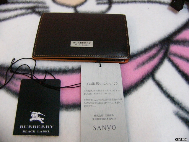 [分享]BURBERRY BLACK LABEL名片夾