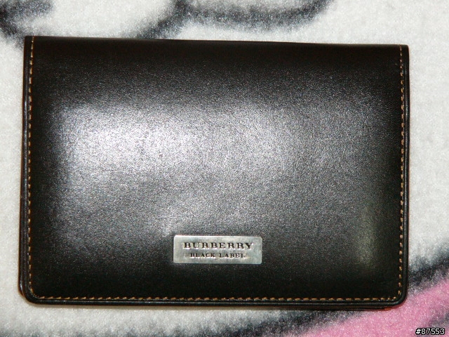 [分享]BURBERRY BLACK LABEL名片夾